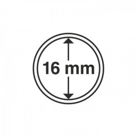 Münzkapsel 16 mm  