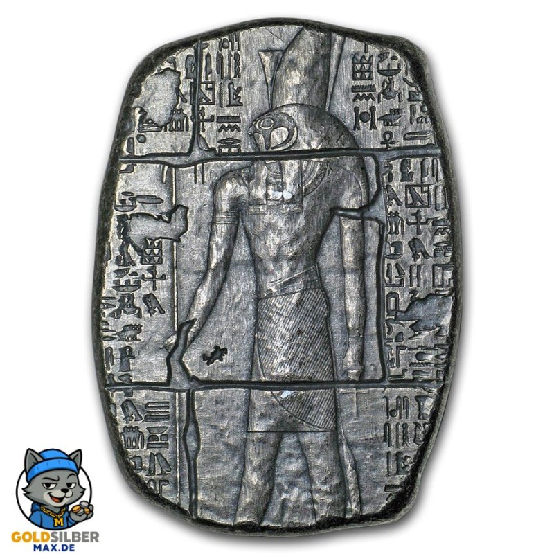 3  Unze oz Silber Relic Bar Horus 