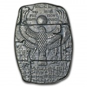 1 oz unze Silver Relic Bar - Monarch Precious Metals (Anubis)