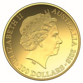 1 Unze oz Gold Goldmünze Südlicher Sternenhimmel gewölbte Goldmünze Southern Sky Proof 