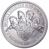 1 Unze Silber Round Provident red Horse of Conquest 1 oz Silver Round | Four Horsemen of the Apocalypse