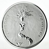 1 Unze Silber  Hokusai The great Wave  Fiji 2017