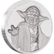 2 Unze oz   Silber  STAR WARS™ - Yoda  PP  Ultra High Relief