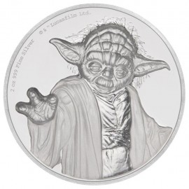 2 Unzen Silber Silbermünze Han Solo  Star Wars Niue