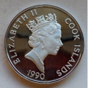 25 $ Dollar The 7 Summits Denali Mount McKinley Ultra High Relief Cook Islands 5 oz Silber 2016