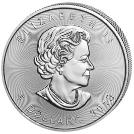 1 Unze Silber Maple Leaf 2018 – 30 Jahre Jubiläumsausgabe