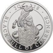 1 Unzen Queens Beasts Lion Löwe 2017 PP Proof