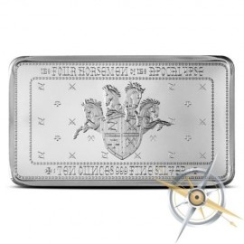  4 oz Silber Barren PP Box 100$ Bill 2017