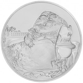 1 Unze Silber Jabba the Hutt  Star Wars Niue