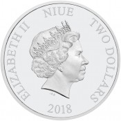 1 Unzen Silber Silbermünze C-3PO™ Star Wars Niue