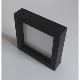 Schweberahmen schwarz  180 x 180 mm