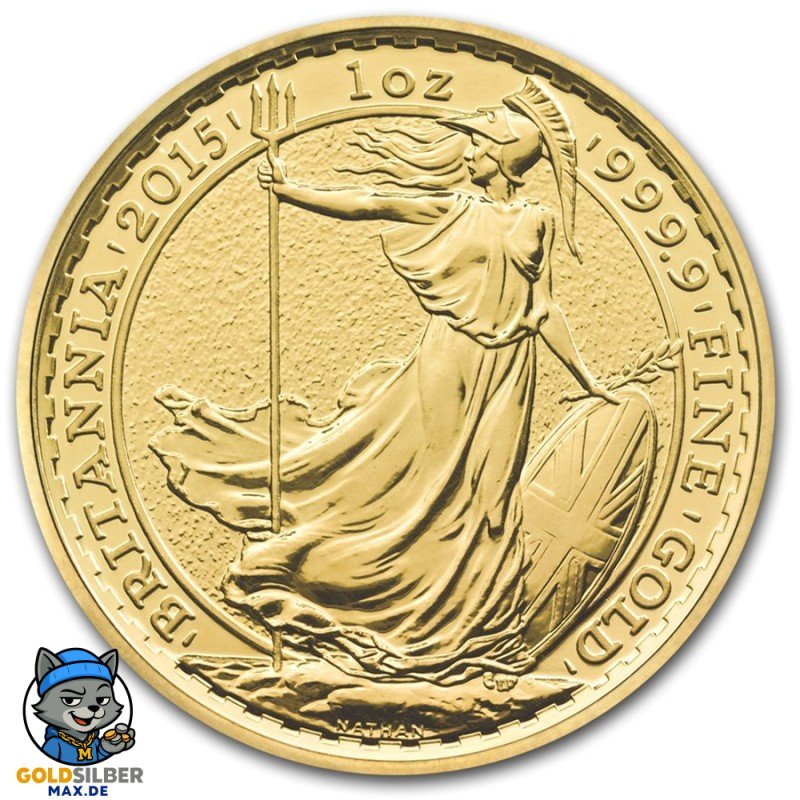 1/2 oz Britannia Gold 2015