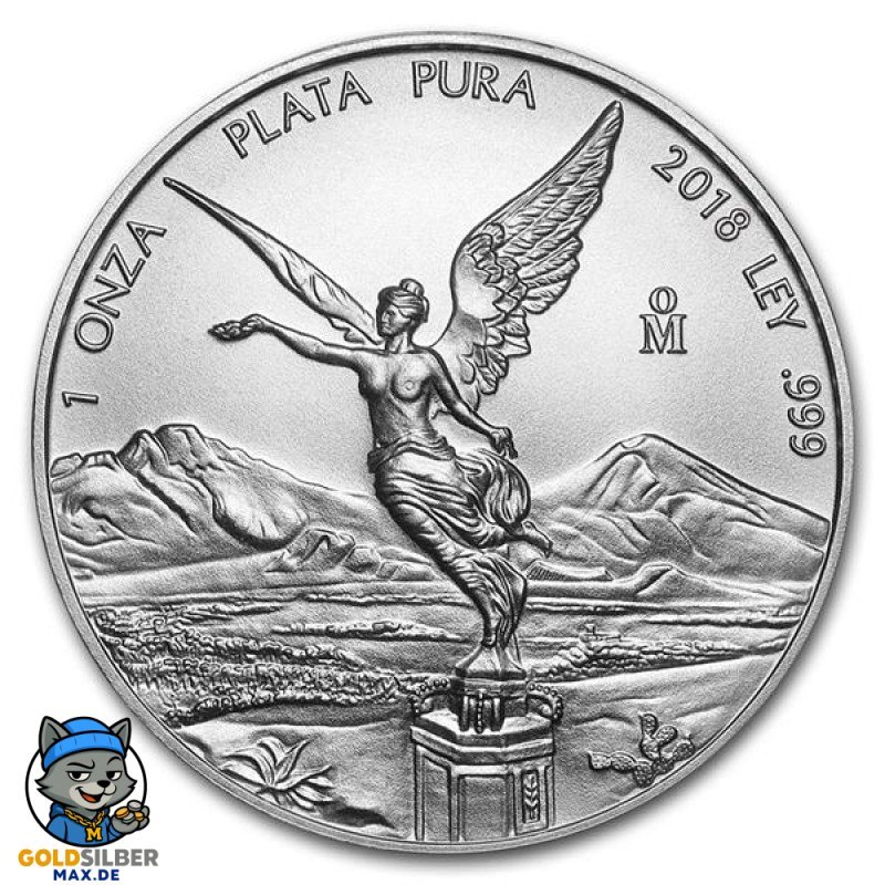 1 Unze Silber Mexiko Libertad 2018
