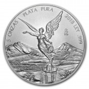 5 Unzen Silber Mexiko Libertad 2018