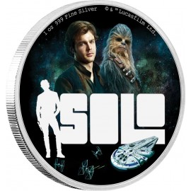 1 Unze Silber Solo - A STAR WARS STORY™ 