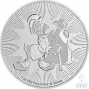 1 Unze Silber Dagobert Duck Disney 2018