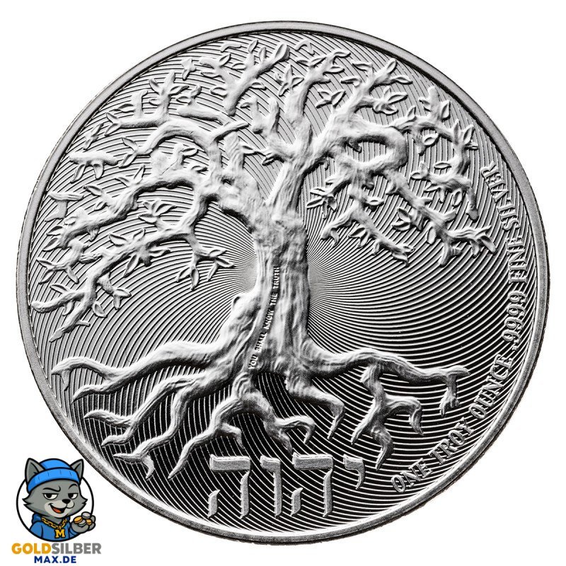 1 Unze Silber Niue Tree of Life 2018