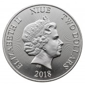 1 Unze Silber Niue Tree of Life 2018