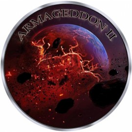 1 Unze Silber Maple Leaf 2017 Privy Puma PP – Grim Reaper Armageddon II Farbig