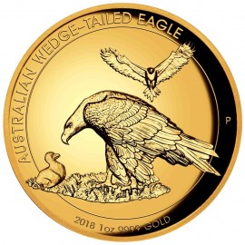 1 Unze 1oz Gold  Wedge Tailed Eagle PP 2017  Perth Mint