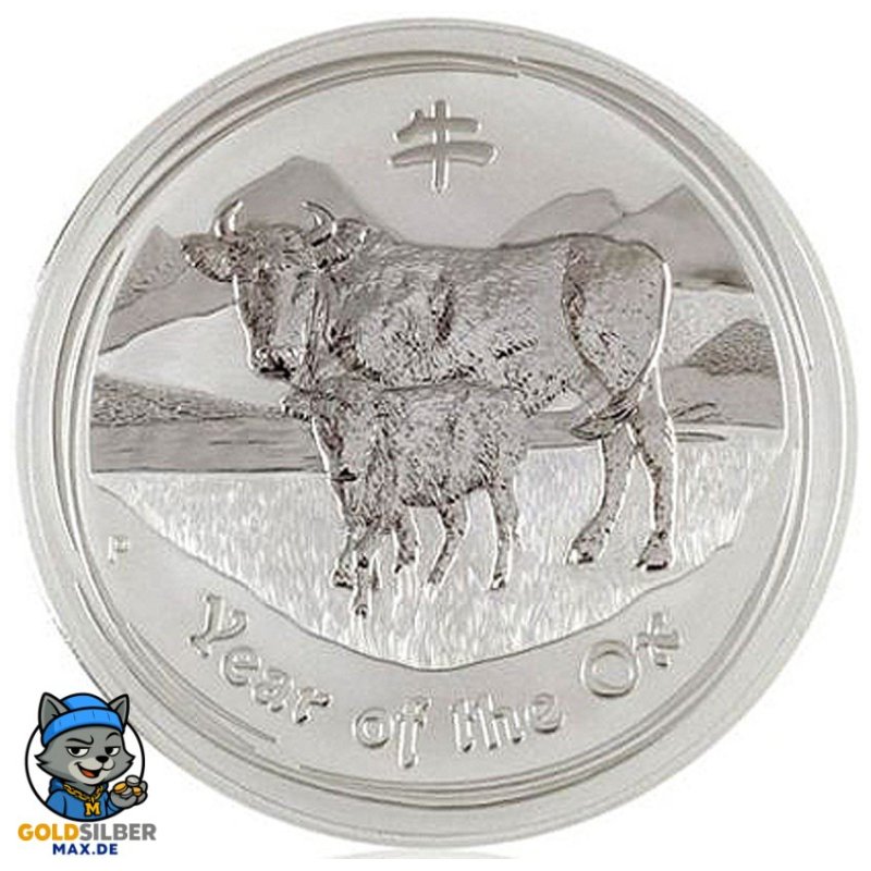 1/2 Kg Silber  Lunar 2 Tiger