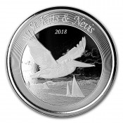 1 Unze Silber 2018 St Kitts Pelican BU