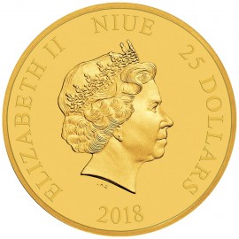 1/4 oz Gold C-3PO™ Star Wars Goldmünze