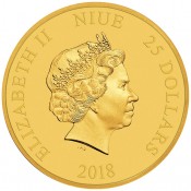 1/4 oz Gold C-3PO™ Star Wars Goldmünze