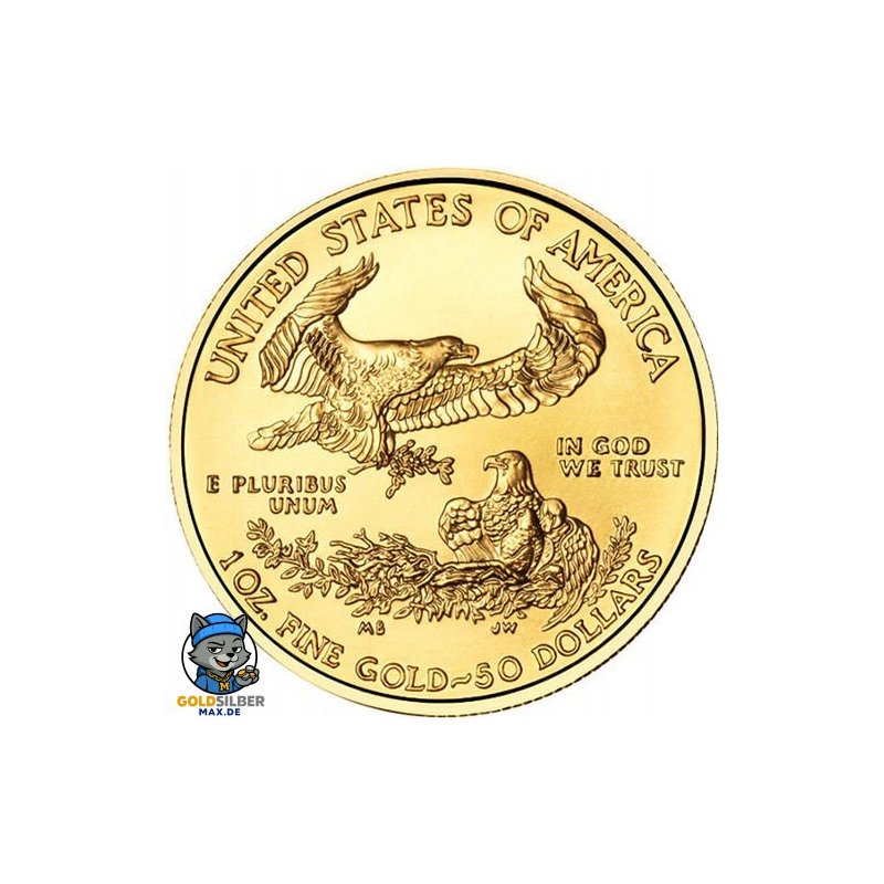 1 Unze Gold American Eagle 2019