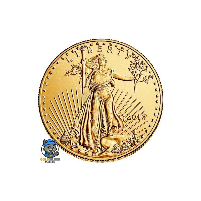 1/10 Unze Gold American Eagle 2015