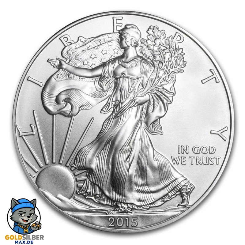 1oz 1 Unze American Eagle Silber Silbermünze