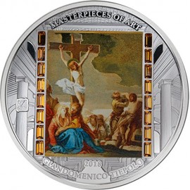 3 unzen  Silber GIAMBATTISTA TIEPOLO CHRIST DEATH 20$ Cook Islands 2018