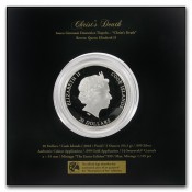 3 unzen Silber GIAMBATTISTA TIEPOLO CHRIST DEATH 20$ Cook Islands 2018