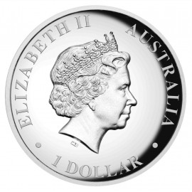 1 Unze Silber Australischer Känguru 2018 PP High Relief