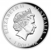 1 Unze Silber Australischer Känguru 2018 PP High Relief