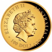 1 Unze Gold Australischer Känguru 2018 PP High Relief