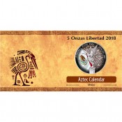 Libertad Mexiko 5 oz  5 Unzen Silber Silbermünze 2017
