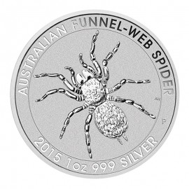 Trichternetzspinne 2015 1oz Unze Silber Silbermünze
