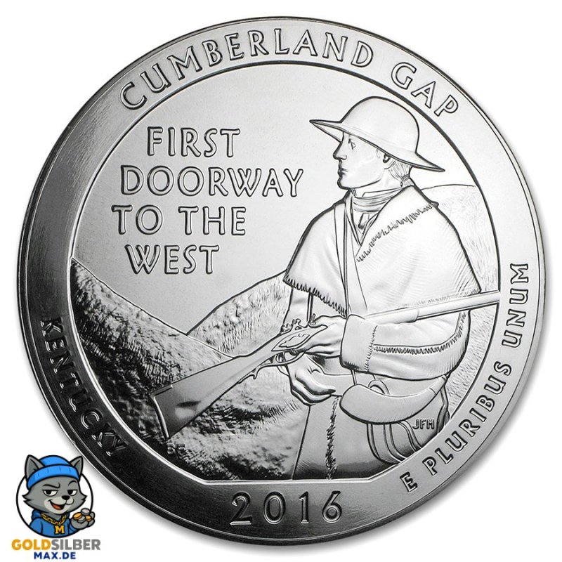 1oz 1 Unze America the Beautiful  2017 ATB Ozark National Scenic Riverways Missouri