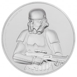 2 Unze oz   Silber  STAR WARS™ - Stormtrooper  PP  Ultra High Relief