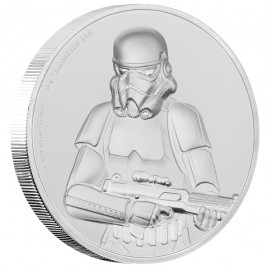 2 Unze oz   Silber  STAR WARS™ - Stormtrooper  PP  Ultra High Relief