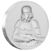 2 Unze oz   Silber  STAR WARS™ - Stormtrooper  PP  Ultra High Relief