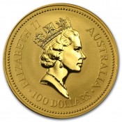 1 Unze Gold Australian Nugget Jahrgang 1987-89