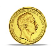 Wilhelm II   Gold 20 Mark 
