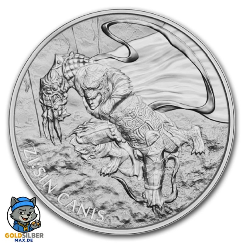 1 oz Unze  Silber Südkorea South Korea Gallus  2017 1 Clay