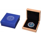 3 Unzen Silber Great White Shark Barbados 2018 AF coloured