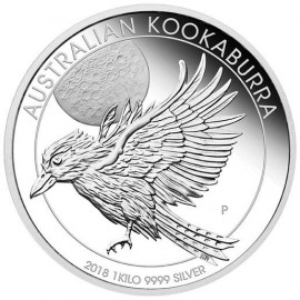 1 kg  Silber Australien Kookaburra 2018 PP