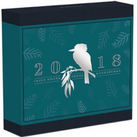 1 Kilo Silber Silbermünze Kookaburra 2018