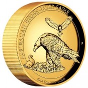 5 Unze Gold Wedge-Tailed Eagle PP High Relief  mit Box 2018