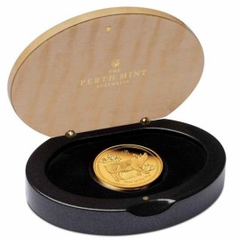 1/4 oz Gold Lunar 2 Schwein PP 2019 Goldmünze